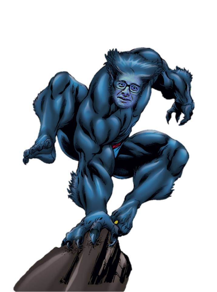 i look like beast.. :-)